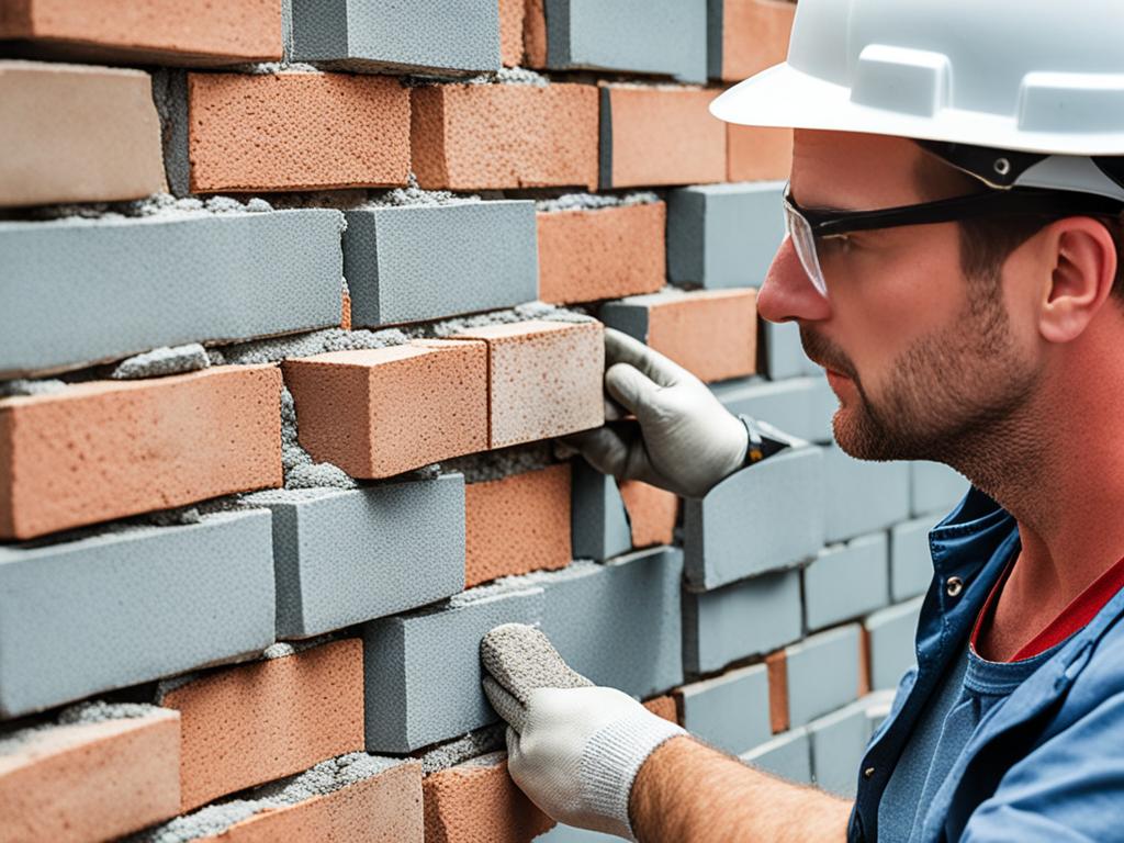 die Verwendung der Bauklammer als Maurer