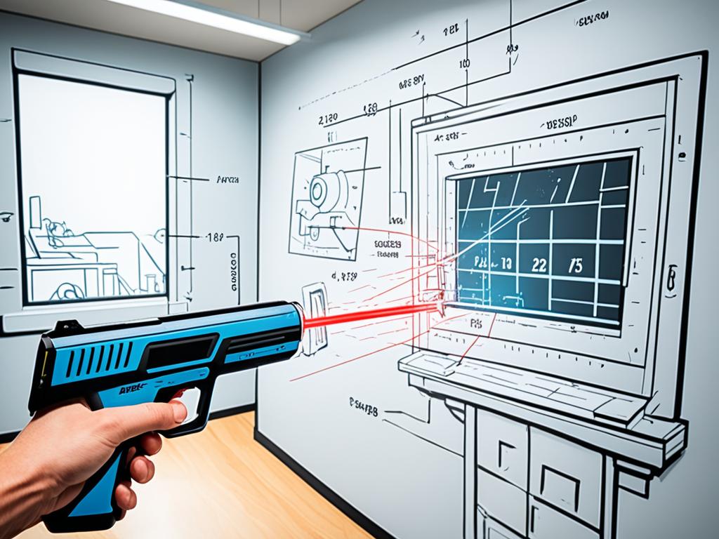 Entfernungsmesser mit Laser